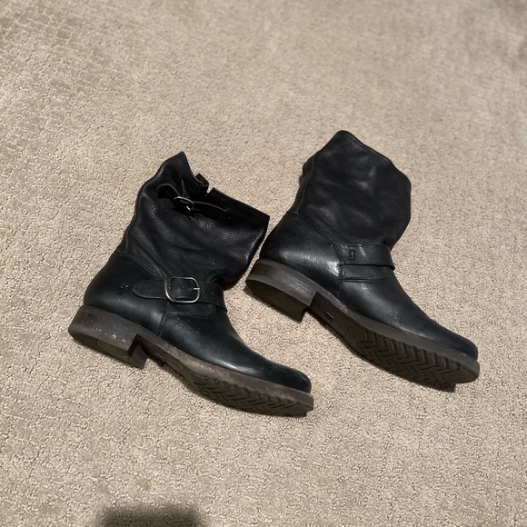 Frye Veronica short boots black 8.5 - Picture 5 of 6